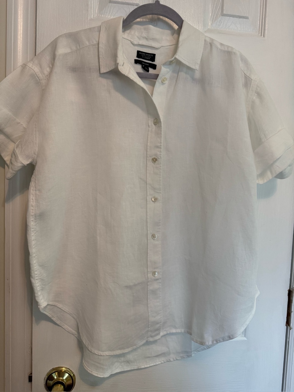 Linen White Shirt